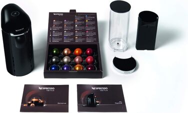 Кавомашина Nespresso Krups Vertuo YY2778FD: Espresso та кава, 40-410 мл, титан (чорний)