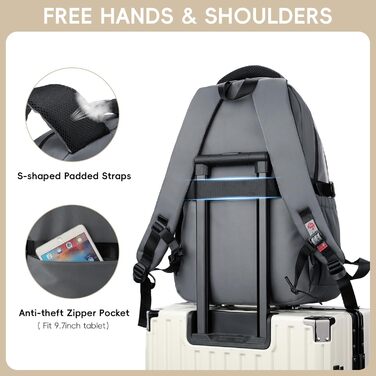 Шкільний рюкзак для підлітків, хлопчиків, 2025, для старшої школи, гімназії. Водовідштовхуючий, для ноутбука 15.6