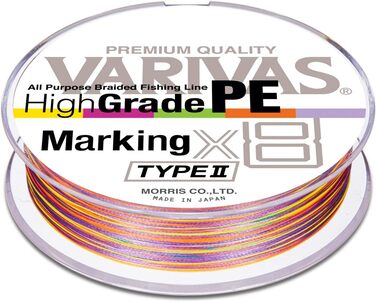 VARIVAS High-Quality PE x8 Marking Type II.