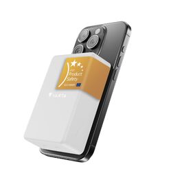 Повербанк VARTA Power Bank Energy 10000 mAh 20W, USB-C та USB-A, Li-Polymer, Pass-Through зарядка, Mag Pro 10000 білий