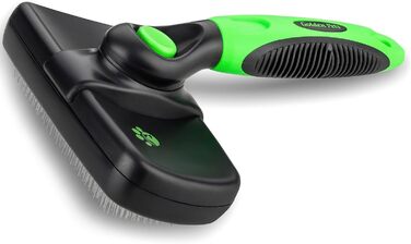 Щітка для собак та котів Golden Pets самоочисна, для короткої та довгої шерсті, для маленьких та великих тварин, швидке очищення + посібник з догляду