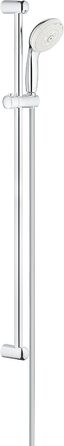 Grohe Tempesta 100 Shower and Shower System, Chrome, 27597001 (Shower rod set 900mm, 3 spray patterns, Chrome)