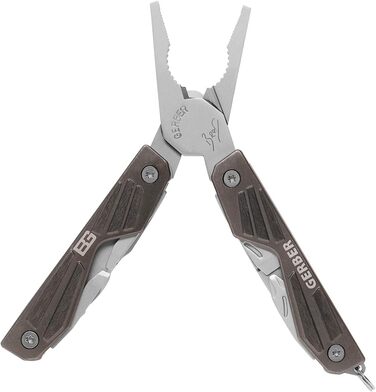 Мультитул Gerber Vise Pocket Tool: 10 функцій, плоскогубці, алюміній/нержавіюча сталь, чорний