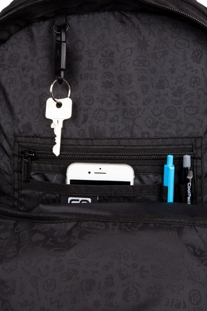 Багатовідсіковий шкільний рюкзак CoolPack, багатоколірний, 20 л