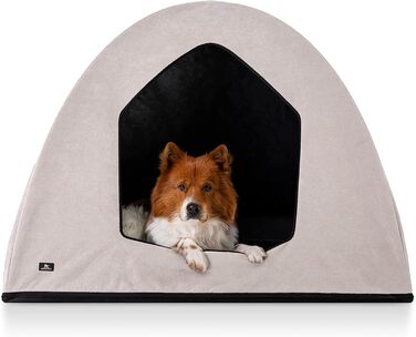 Будка для собак Knuffelwuff Yucatan, бежева, XXL (120 x 100 x 95 см)