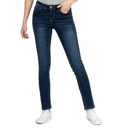 Джинси жіночі Sublevel Skinny Slim Fit Julia Dark Blue XL еластичні