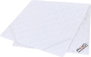 PHD Primera Mattress Topper 160x200cm Flat/Thin - 2 cm Height with Cover for Box Springs & Double Beds - Made in EU. Connects mattresses into one sleeping surface. Topper washable up to 40°C 160 x 200