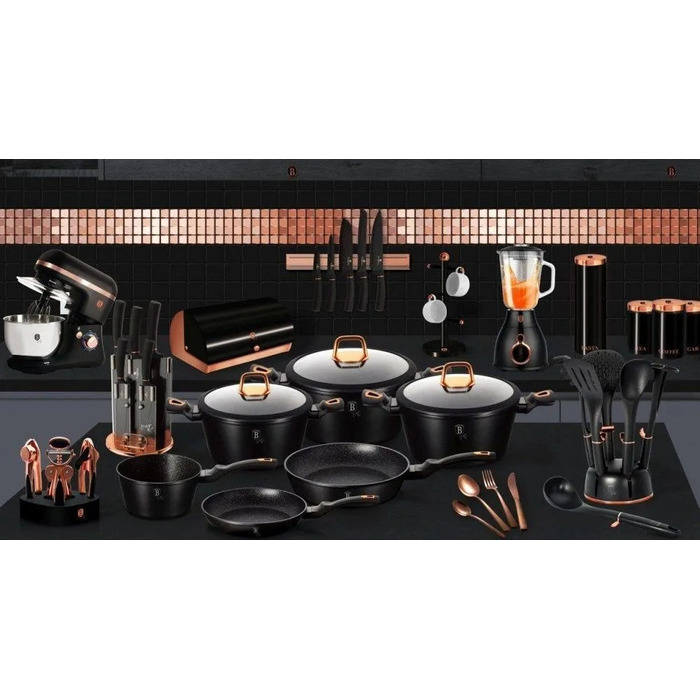 Каструля традиційна Berlinger Haus Black Rose, 2,5 л