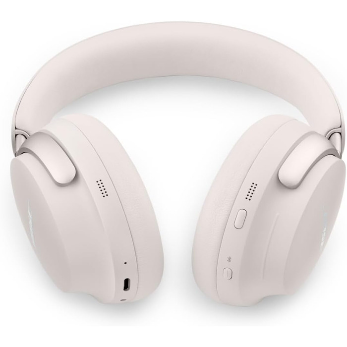 Бездротові навушники Bose QuietComfort Ultra Over-Ear з активним шумозаглушенням, Spatial Audio (просторовий звук), до 24 годин автономності, колір: білий дим