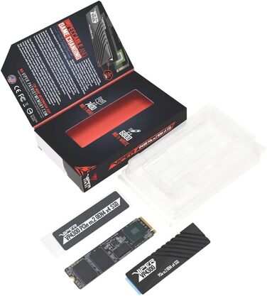 SSD Patriot Viper VP4300 2TB PCIe Gen4 x4 NVMe M.2 - до 7400 МБ/с читання, 6800 МБ/с запис