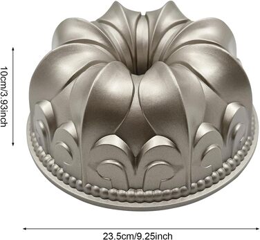 Форма для випічки Charlotte, алюміній, 3D, для декору, свята, сімейні посиденьки