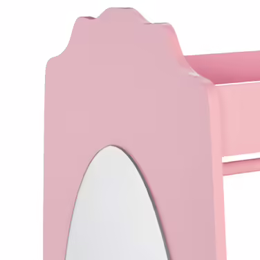 Relaxdays Children's Clothes Rack with Mirror