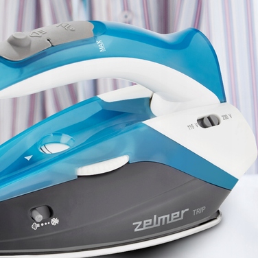 Дорожня парова праска Zelmer ZIR0500 Trip 1100W, складана