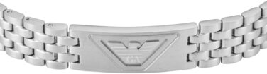 Браслет Emporio Armani EGS3126040 чоловічий сталевий з логотипом