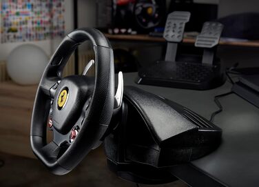 Руль Thrustmaster T80 RW Ferrari 488 GTB для PlayStation - Реалістичне водіння та перемога на трасі