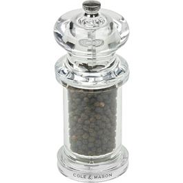 Млинок для перцю Cole & Mason 505, акрил, 140 мм, Precision+
