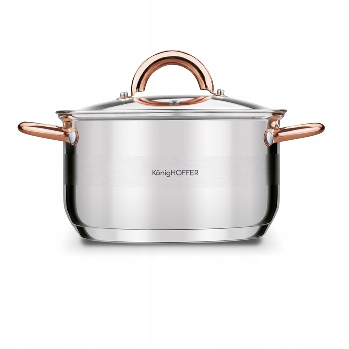Традиційна каструля Konighoffer Faro Copper, 3,4 л