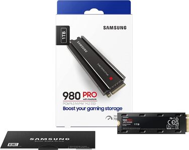 SSD Samsung 980 PRO 1TB NVMe M.2 PCIe 4.0 - для геймінгу та відеомонтажу