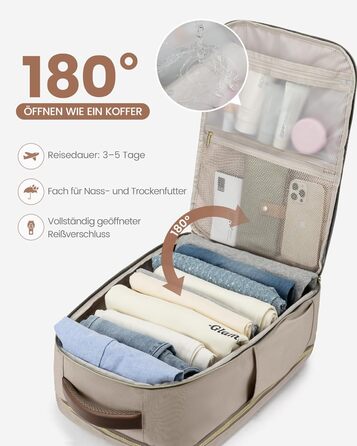 LOVEVOOK Рюкзак ручної поклажі, 40L, для ноутбука 17