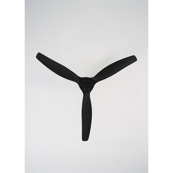 Вентилятор стельовий WINDCALM ABS чорний з пультом, 40W, Ø132cm, DC-двигун, таймер, літньо-зимовий режим, без освітлення