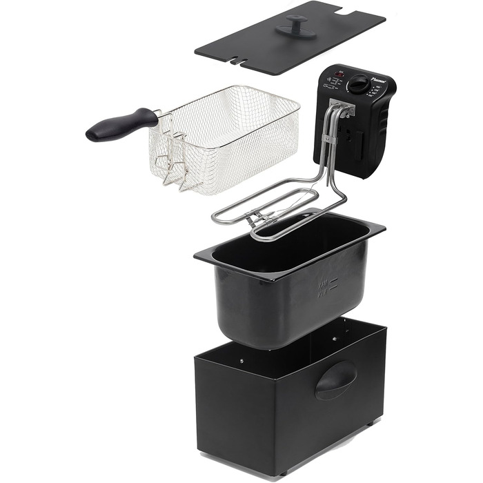 Bestron Deep Fryer with Cold Zone Technology