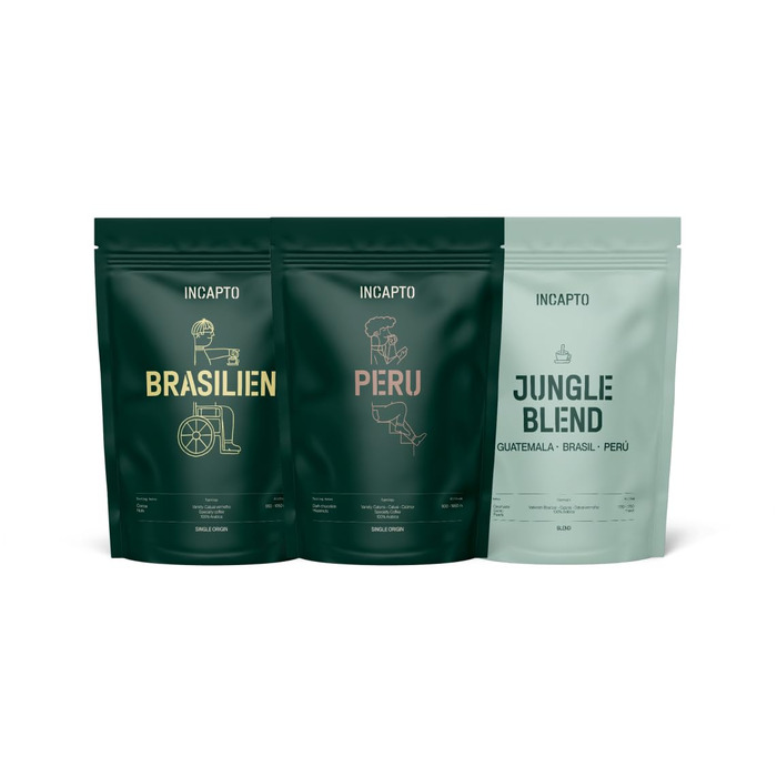 Спешелті кава в зернах Incapto Single-Origin Espresso 100% Арабіка, Minas Gerais, SCA 84 бали, традиційне обсмажування, 1.5 кг