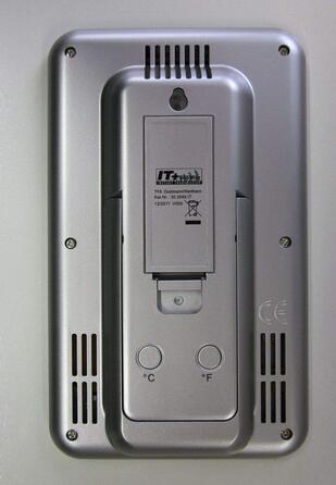 TFA Dostmann Bel-Air Thermo-Hygrometer with Ventilation Recommendation and Comfort Zone Display, for Room Climate Control, L 95 x W 20 (65) x H 158 mm
