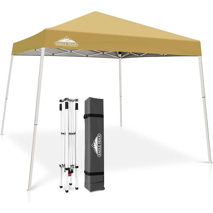 EAGLE PEAK 3 m x 3 m Pop-Up Tent with Sloping Legs