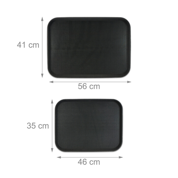 Relaxdays Serving Tray, 2-Piece Set