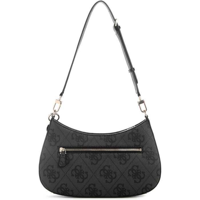 Сумка жіноча Guess Noelle II Top Zip Shoulder Bag Coal Logo - оригінал