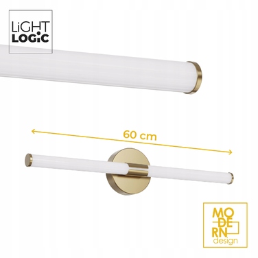 Настінний світильник LightLogic жовтий, інтегроване LED-джерело 8 Вт