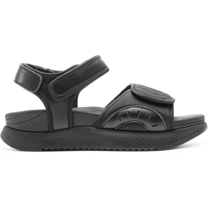 DREAM PAIRS Сандалі жіночі трекінгові для хайкінгу та спорту (43 EU, Чорні)