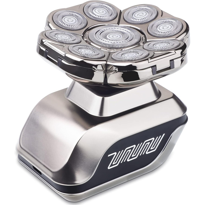 Електрична машинка для гоління 9D для чоловіків, 5-в-1 набір для догляду, LED-дисплей, USB-C зарядка