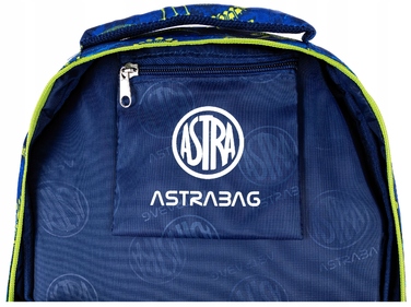 Багатофункціональний шкільний рюкзак AstraBag, синій, 20 л