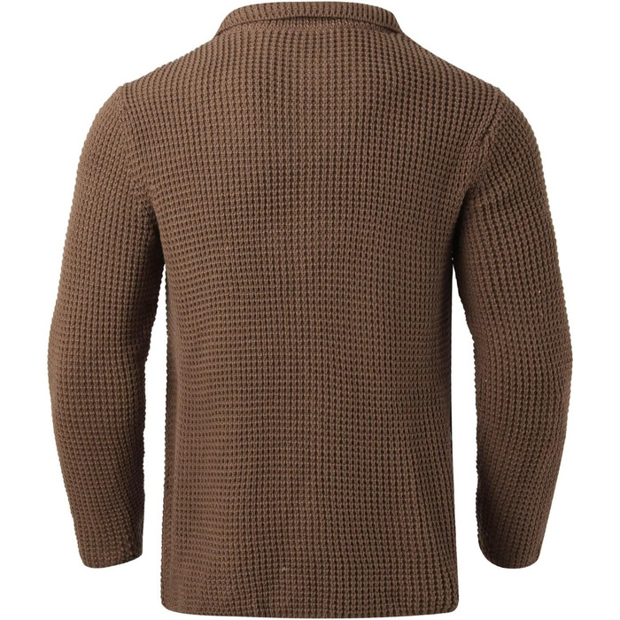 Кардиган чоловічий Trachten з в'язаного полотна, без капюшона, тепла в'язана куртка для зими, під джинси або чиноси (XL, Хакі)
