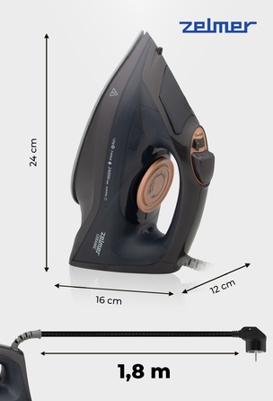 Парова праска Zelmer ZIR1505 2400 Вт