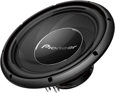 Сабвуфер Pioneer TS-A30S4 30 см, 1400 Вт, чорний, IMPP мембрана, потужний звук