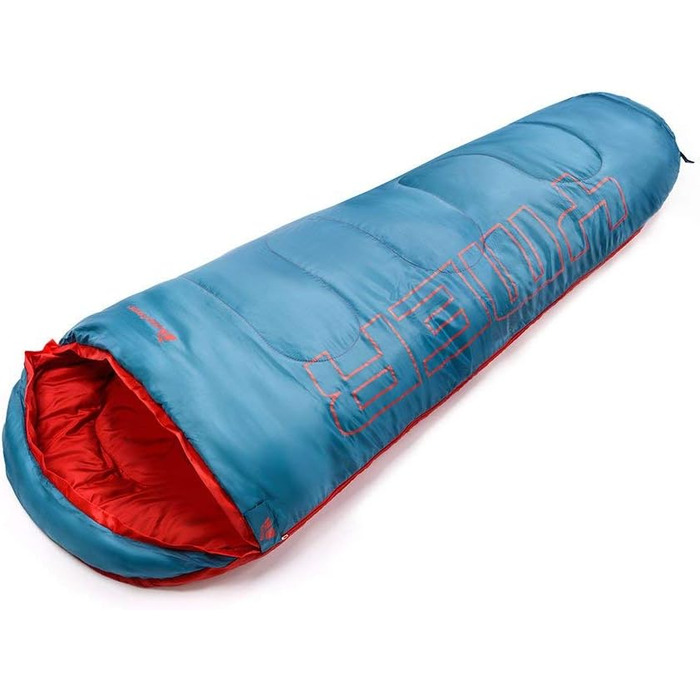 Дитячий спальний мішок Meteor Premium Summer Ultraleicht для кемпінгу та відпочинку на природі. Легкий, зручний, для дітей та підлітків. Кольори: темно-зелений, зелений, синій, помаранчевий.