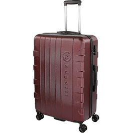 Валіза Bugatti Galatea 55x38x23,5 см, 38 л, жорсткий корпус, 4 колеса, TSA-замок, червоний