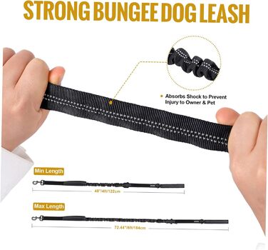 Набір для безпеки собак Onetigris: ремінь та повідки 3-в-1, міцний нейлон, відбиваючий елемент, карабіни