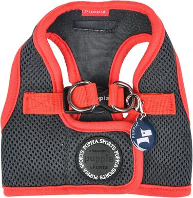 Шлейка для собак Puppia Soft Vest B II Wein XL, сіра, 110 г