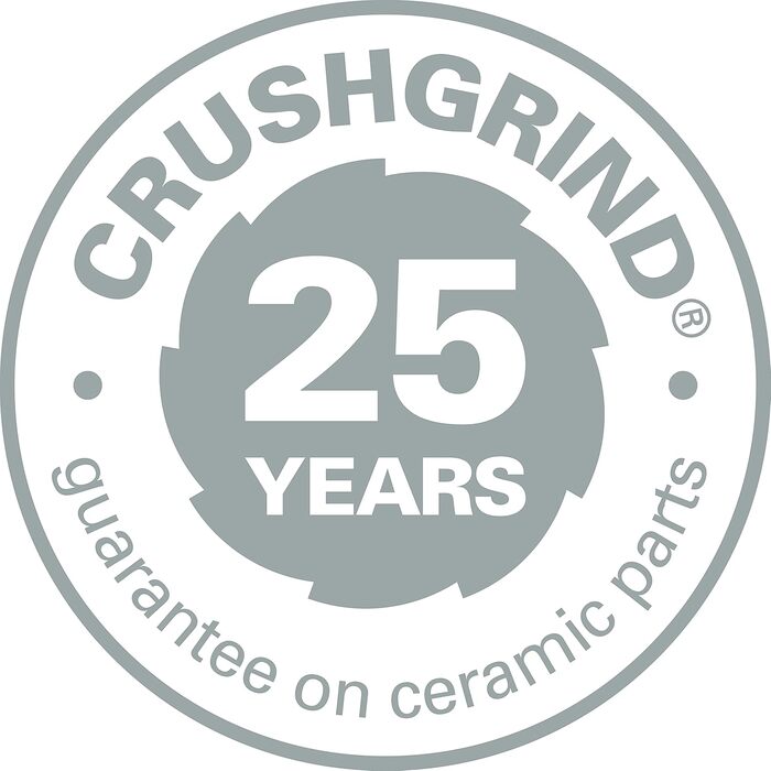 Млин для солі та перцю CrushGrind Stockholm 168мм, порцеляна/горіх