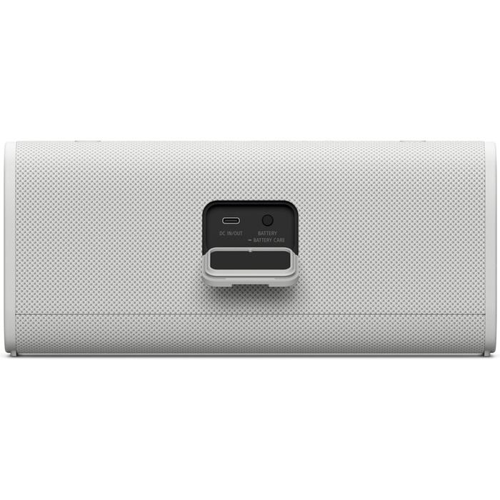 Sony ULT Field 3 – Портативна Bluetooth колонка з ULT Power Sound, IP67 (водонепроникна, пилозахищена), 12 год автономії, білий