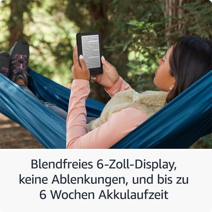 Amazon Kindle 16GB – електронна книга з рекламою, чорного кольору
