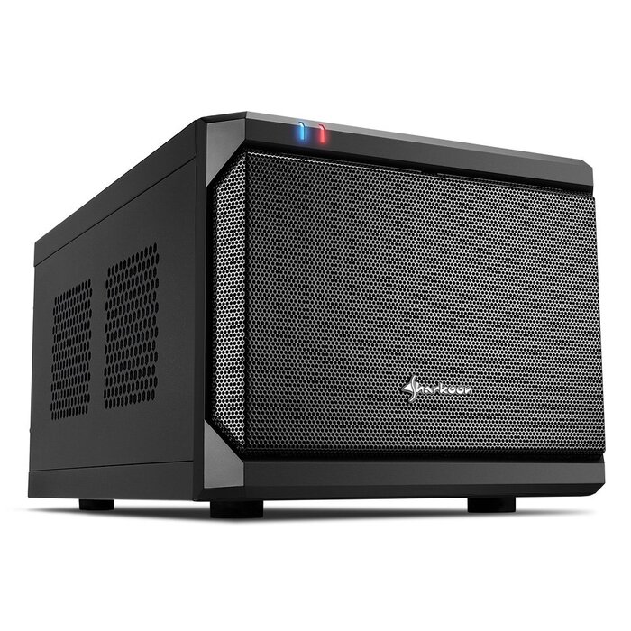 Sharkoon QB One: Компактний корпус ПК Mini-ITX, чорний, 2x USB 3.0/2.0