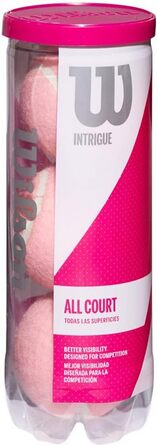 Тенісні м'ячі Wilson Intrigen All Court Pink (1/2 упак.)