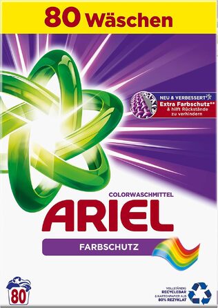 Пральний порошок Ariel Color для кольорових речей, 5.2 кг, 80 циклів прання