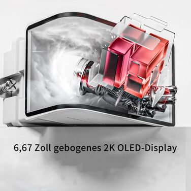 Система рідинного охолодження процесора Thermalright Wonder Vision 360 UB ARGB White, LCD-дисплей 6.67