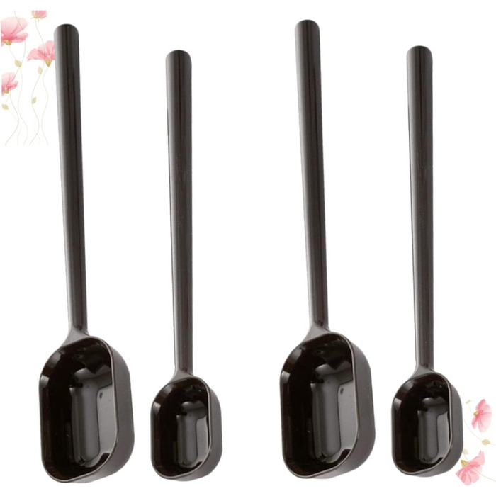 LIFKOME 8 Pcs Korean Stoneware Ash Dishes, Measuring Spoon Sizes, Storage Containers for Dog Food, Stirring, Kitchen Salt, Teaspoon Measurement, Spice Stirring Stick, Baby Liquid