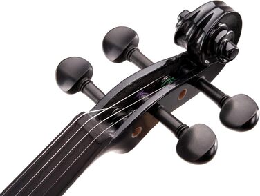 Електроскрипка Cantabile EV-90BK чорна (Fichte/Ahorn/Ebenholz) з підсилювачем